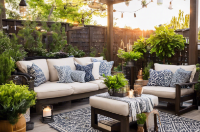 How to Create a Cozy Outdoor Living Space on a Budget